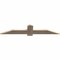 Ekena Millwork Eugene Smooth Timber Gable Bracket, Douglas Fir, 60"W x 12"H x 1 1/2"D x 5 1/2"F, 5/12 Pitch GBW060X12X0206EUG00SDF - alternate 3